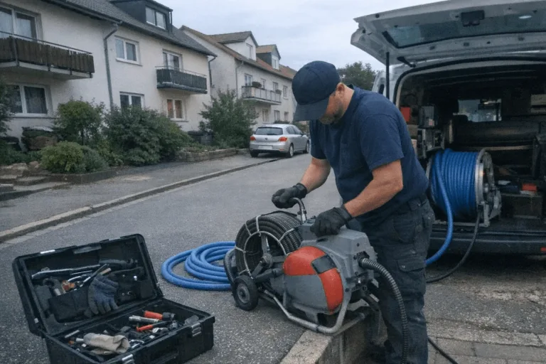 Symbolbild für schnelle Nachbarschaftshilfe bei der Rohrreinigung